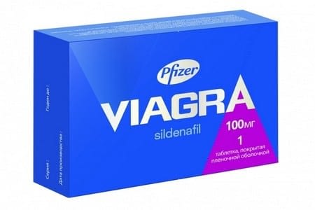 Упаковка препарата Виагра
