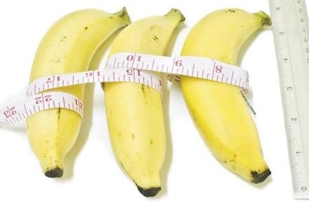 Бананы и линейка